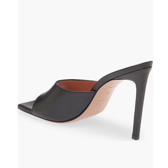 LITA by Ciara Black Solid Square Toe Slide Sandals, L1028-11 Size 42 New in Box - Picture 2 of 14